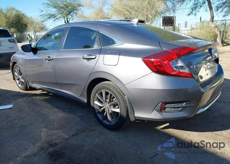 2020 Honda Civic Ex from USA, damaged, VIN 19XFC1F35LE011869